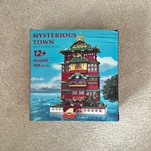 Spirited Away Mysterious Town Bathhouse building blocks